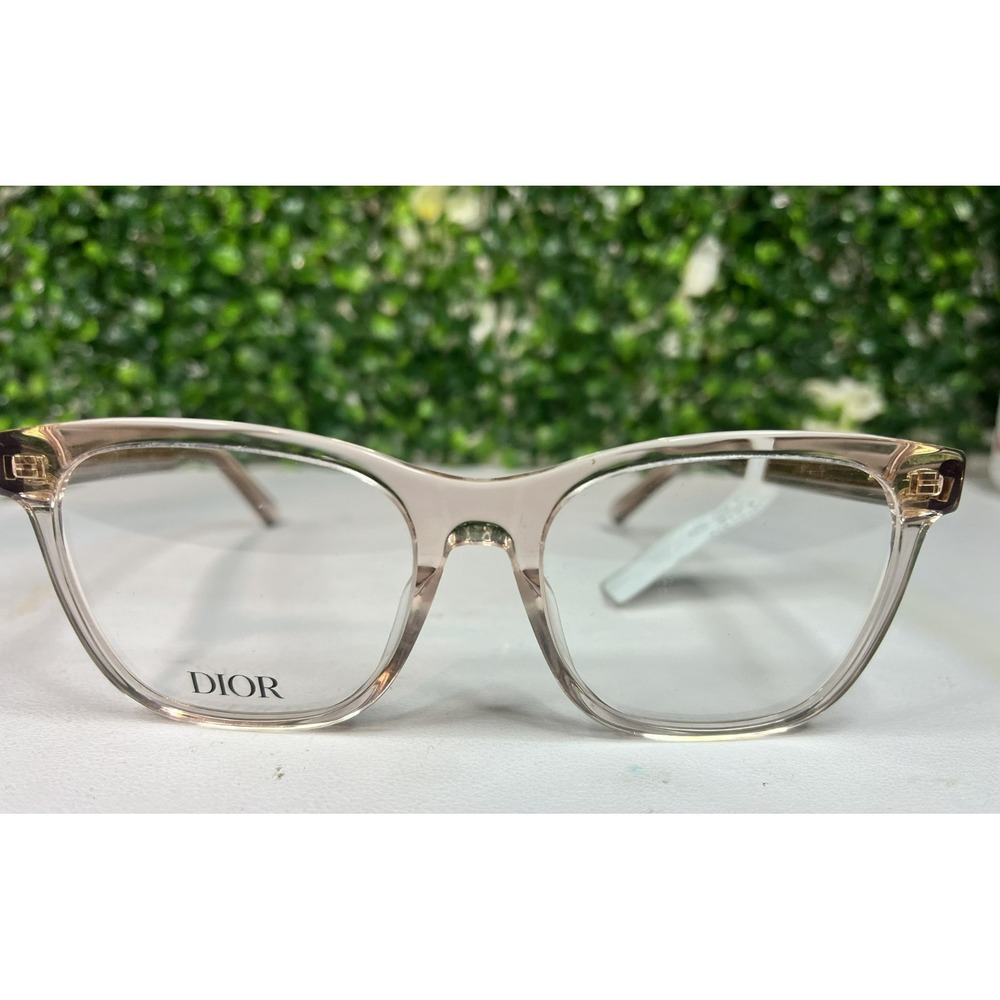 Christian Dior Spirito Square Clear Eyeglasses Frames 53-17- 140 - PREOWNED